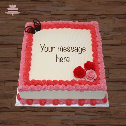 S21 - Pink & Red Sugar flower