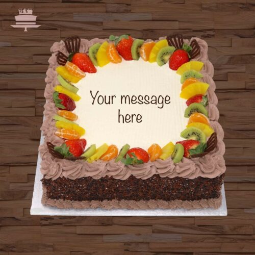 S34 - Fruity chocolate square
