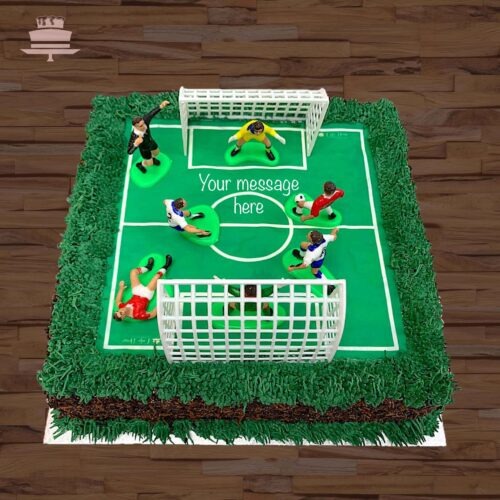 K18 - Football Pitch & Players
