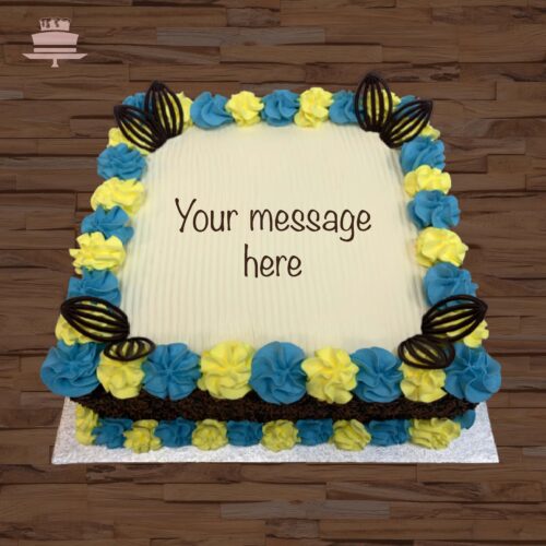 S19 -  Blue & Yellow Design