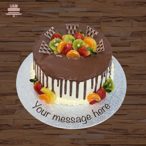 R97 - Fruity chocolate dripping cake