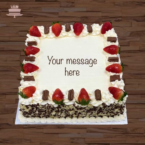 S42 - strawberry & flake square