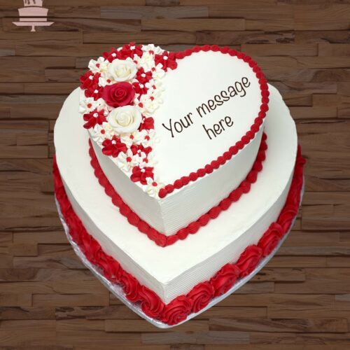 H11 - Two Tier Red Hearts