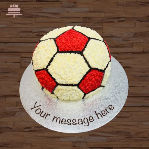 K32 - Red & white football
