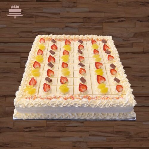 PL3 - Fruit, flake & coloured sprinkle platter